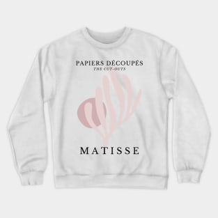 Matisse Cut Outs Rosy Pink Matisse Henri Matisse Matisse Crewneck Sweatshirt
